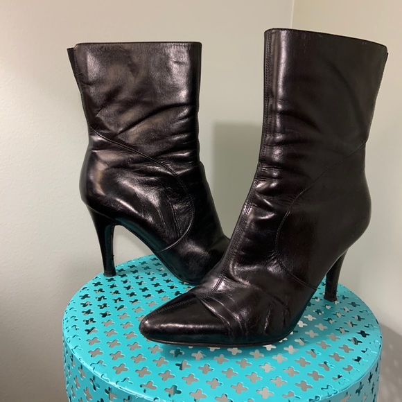 Nine West Shoes - Nine West Vintage Leather high heel boots